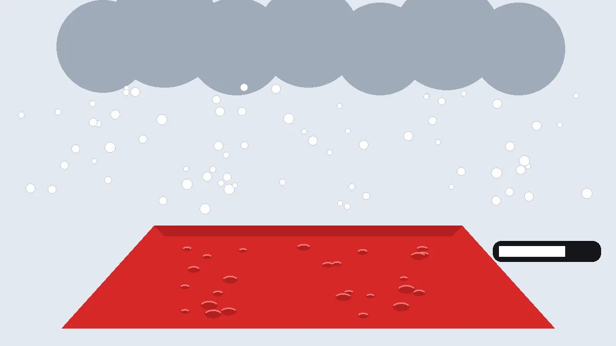 Ilustración: Coche con granizo: desabollado sin pintura, chapa y pintura o sustitución